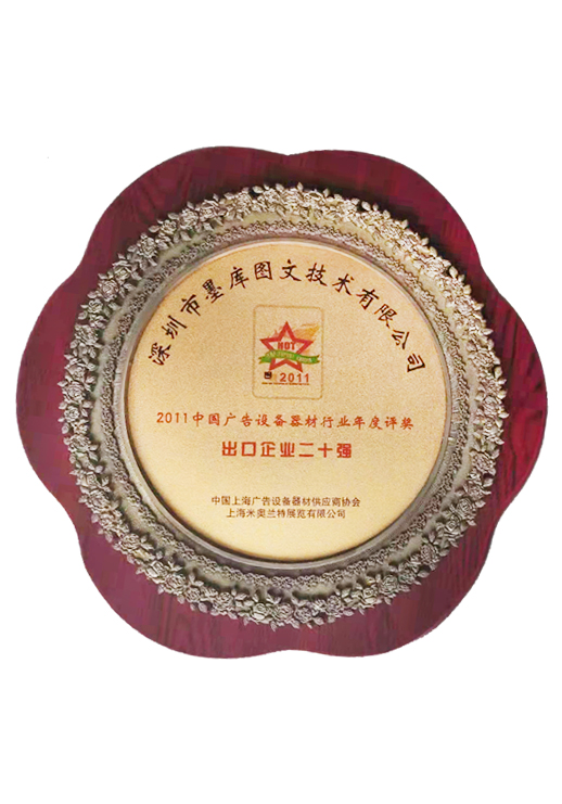 出口企業二十強